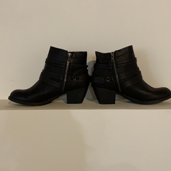Black Ankle Boots - Picture 2 of 8
